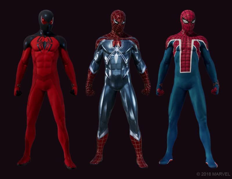 spider-man the heist costumes