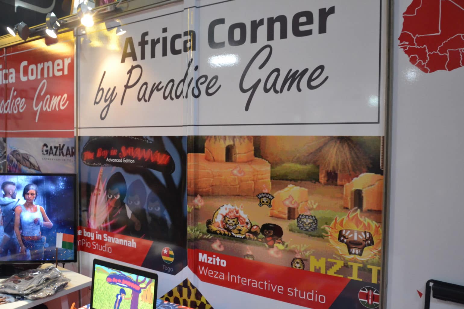 Stand indépendant Africa Corner pgw 2018