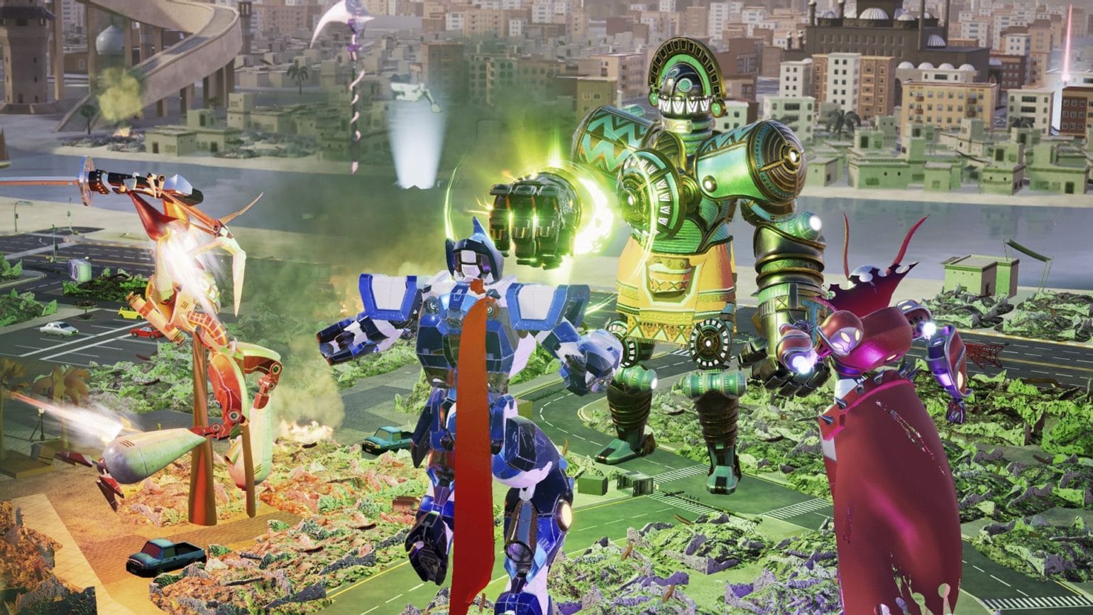 override: mech city brawl combat