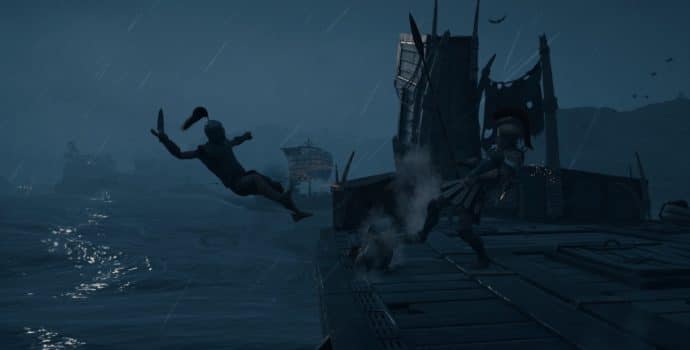 Assassin's Creed Odyssey Spartan Kick