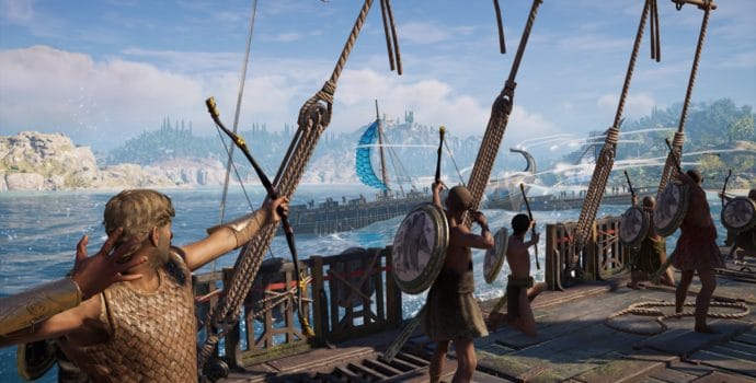 Assassin's Creed Odyssey combat naval