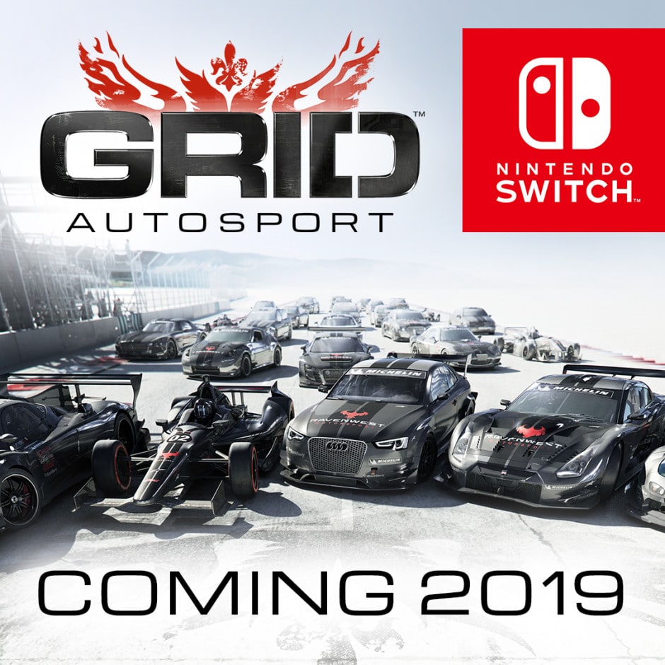 GRID Autosport - annonce nintendo switch