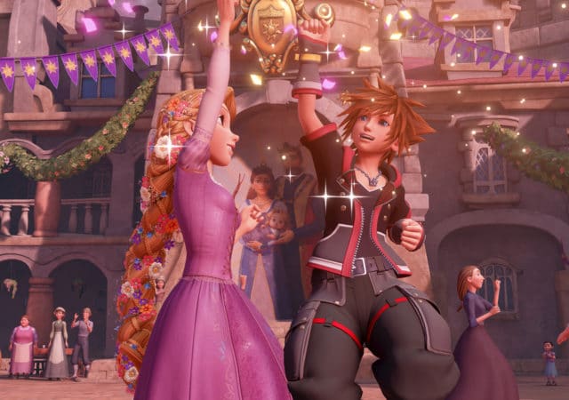 Kingdom Hearts III Sora et Raiponce