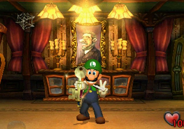 Luigi's Mansion - première obtention de clé