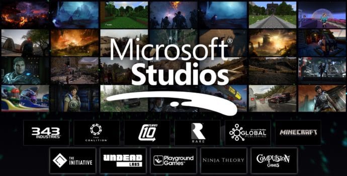 Microsoft Studios liste des studios