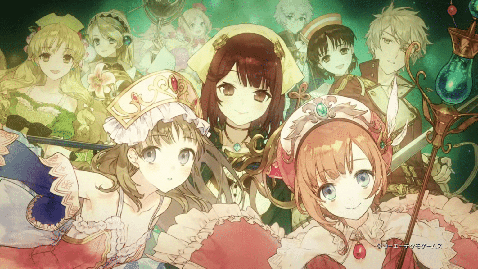 Nelke & the Legendary Alchemists: Ateliers of the New World- personnages féminins