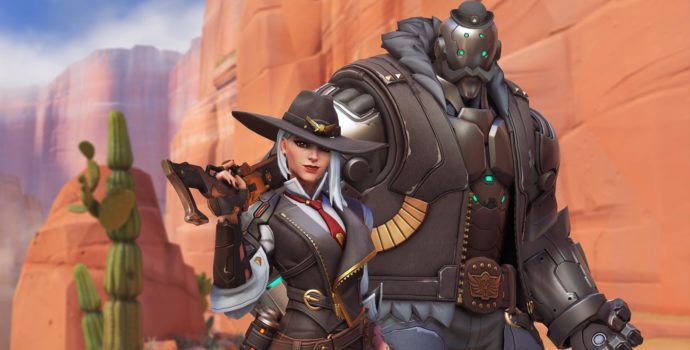 Overwatch Ashe et Bob