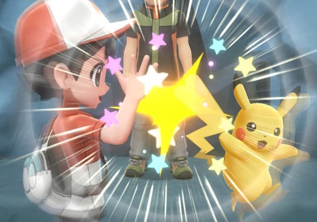 Pokémon Let's Go! - High Five Pikachu