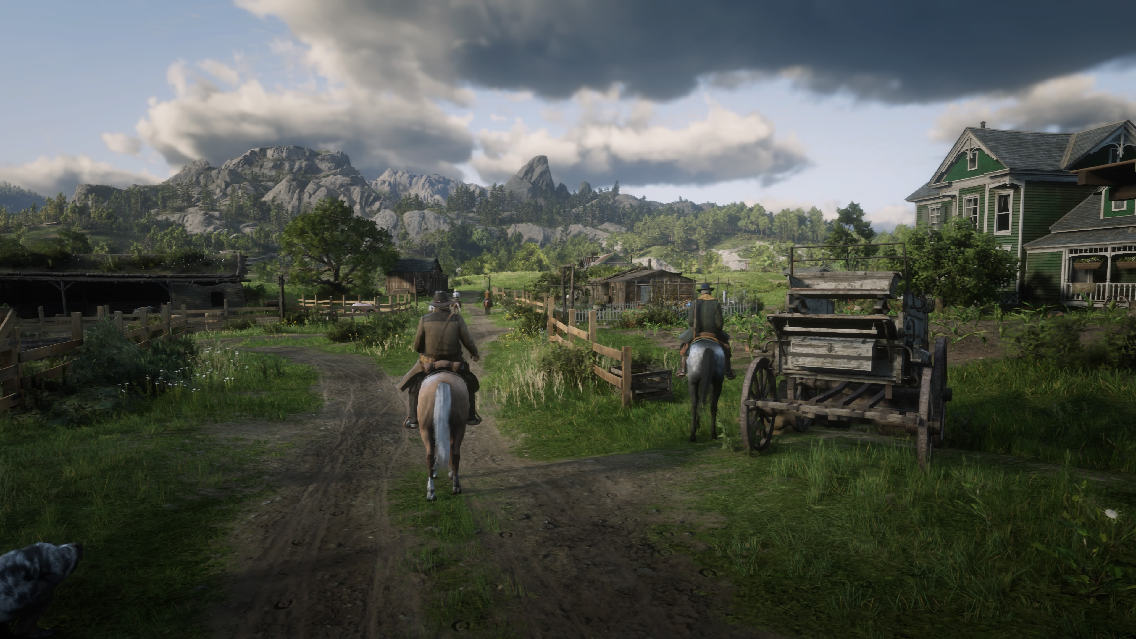 Red Dead Redemption 2 - Arrivée au ranch