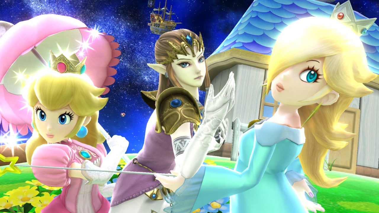 Super Smash Bros. for Wii U - Peach, Zelda et Harmonie