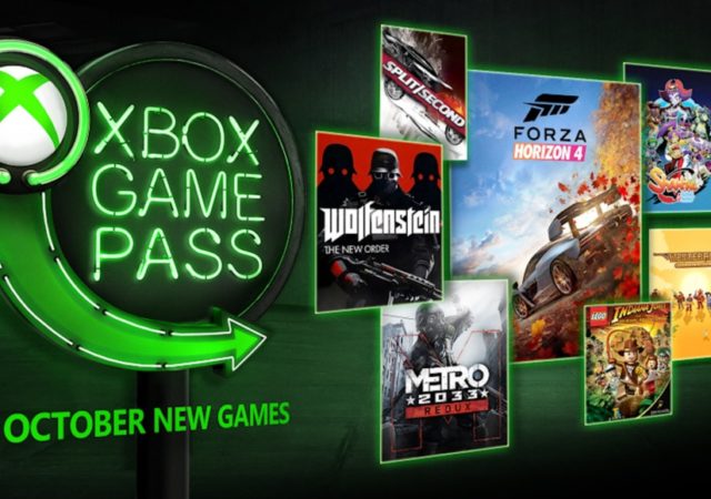 Xbox Game Pass - Jeux d'octobre