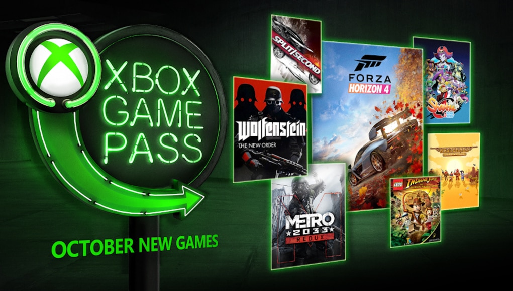 Xbox Game Pass - Jeux d'octobre