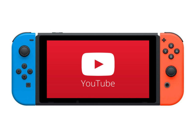 YouTube dans ta Switch