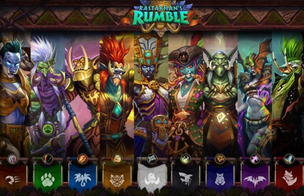 hearthstone jeux de rastakhan trolls