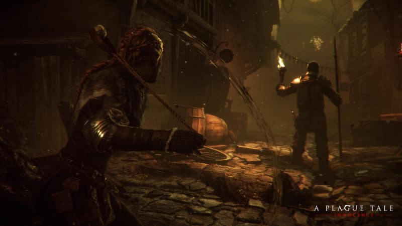 A Plague Tale: Innocence Amicia le fronde