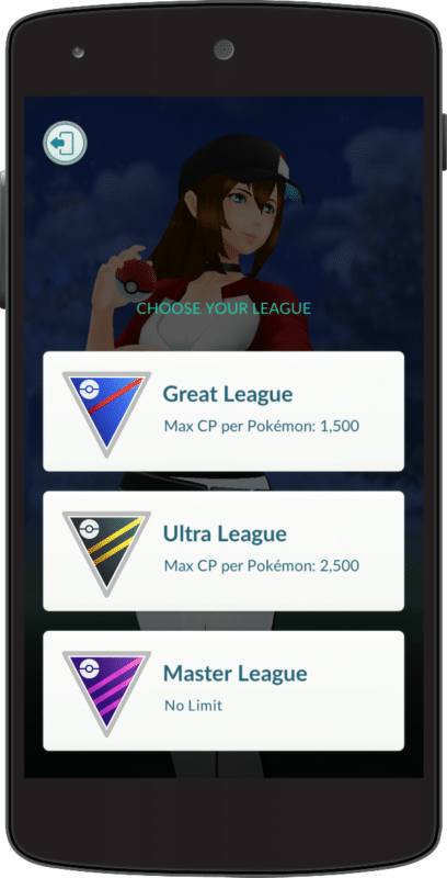 ligue pvp pokémon go