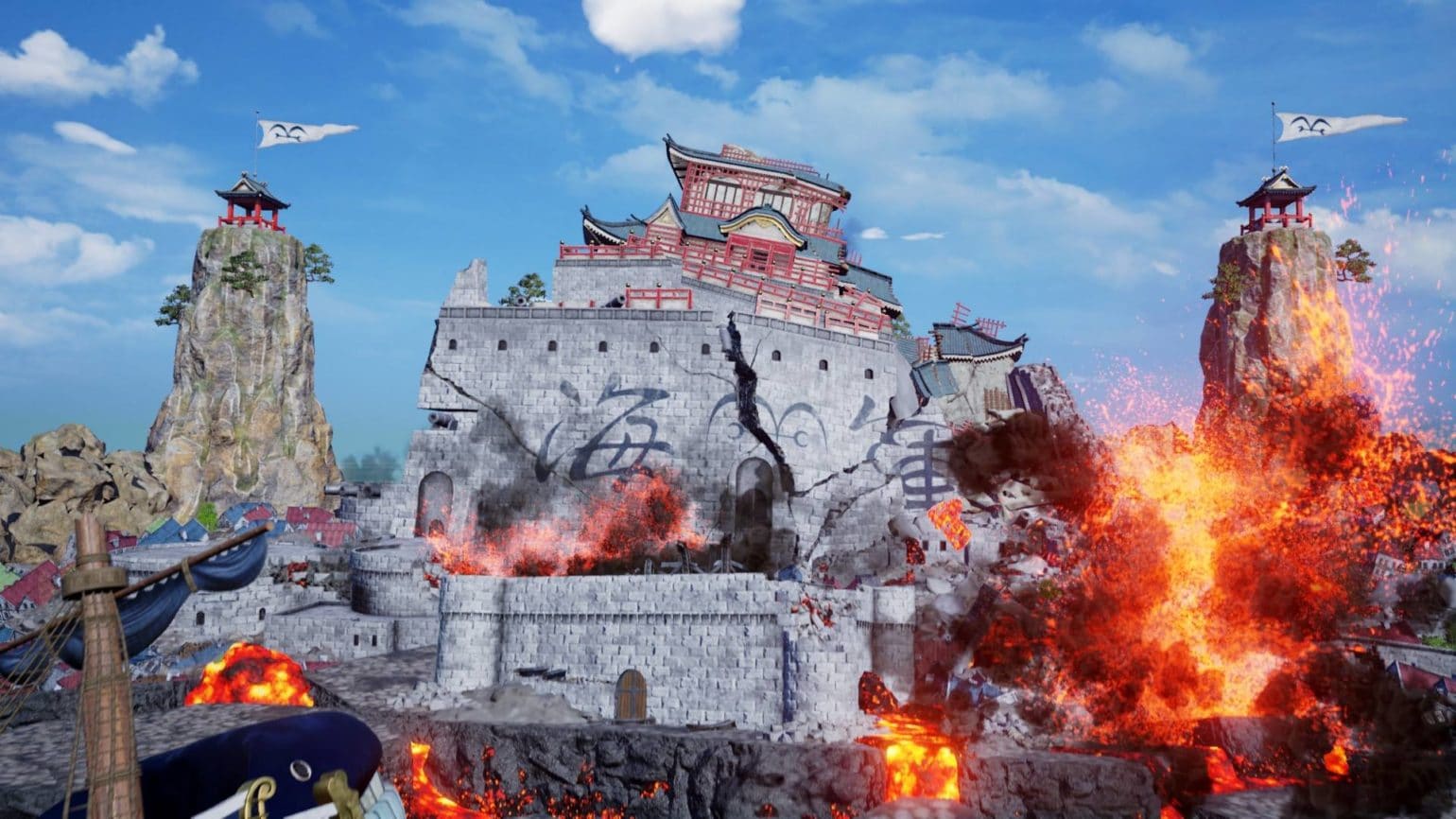 Jump Force Marineford détruite