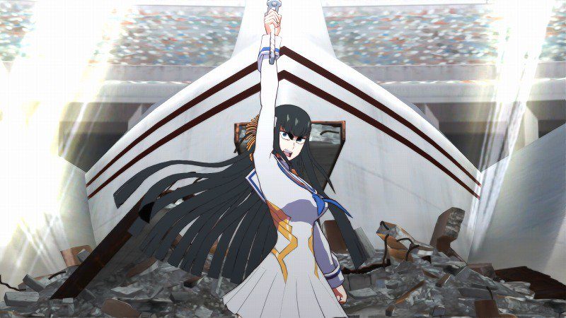 kill la kill satsuki combat