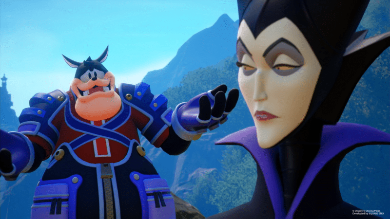 Kingdom Hearts 3 nouvelles images de Pat (Pete) et Maléfique