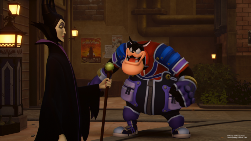 Kingdom Hearts 3 nouvelles images de Pat (Pete) et Maléfique (2)