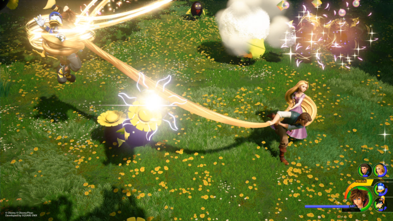 Kingdom Hearts 3 nouvelles images dans le monde de Raiponce (3)