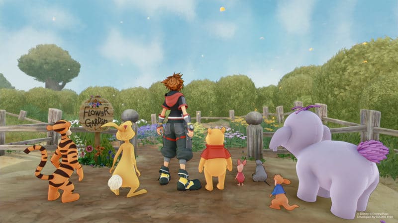 Kingdom Hearts 3 nouvelles images avec le casting de Winnie l'Ourson