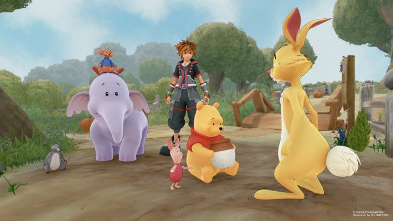 Kingdom Hearts 3 nouvelles images avec le casting de Winnie l'Ourson (3)