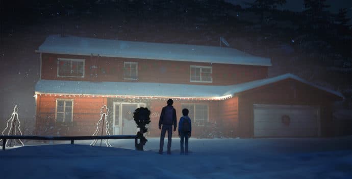 Life is Strange 2 les frères Diaz devant une maison