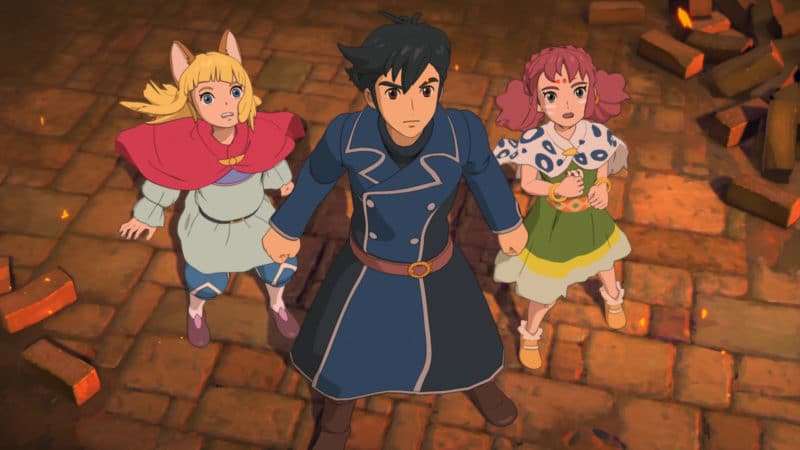 Bilan 2018 Ni no Kuni 2 Evan, Roland et Shanty