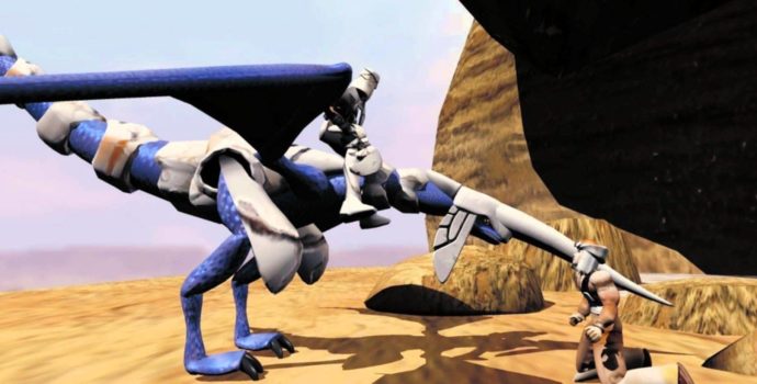 Panzer Dragoon Dragon bleu