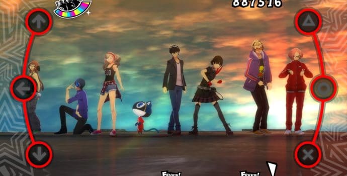 Persona Dancing 3 et 5 Les voleurs fantômes au grand complet