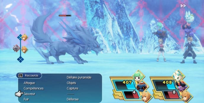 Test World of Final Fantasy Maxima - Combat