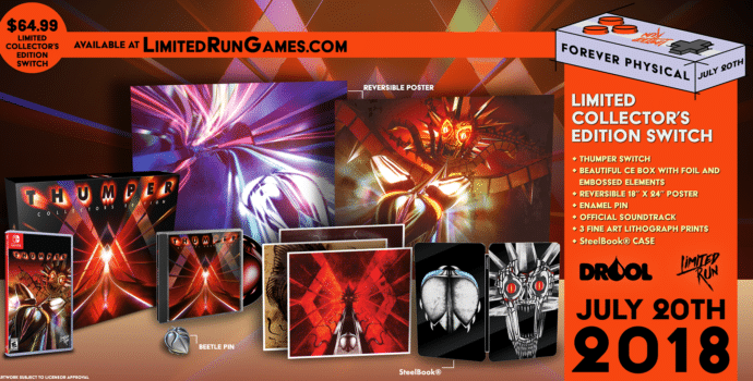 Thumper CE - annonce Limited Run Games