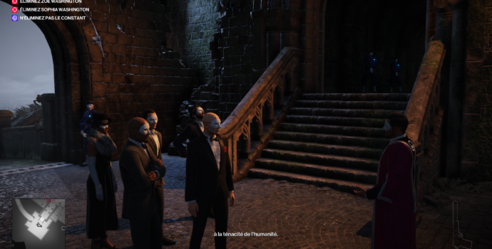 hitman 2 test entrée cérémonie