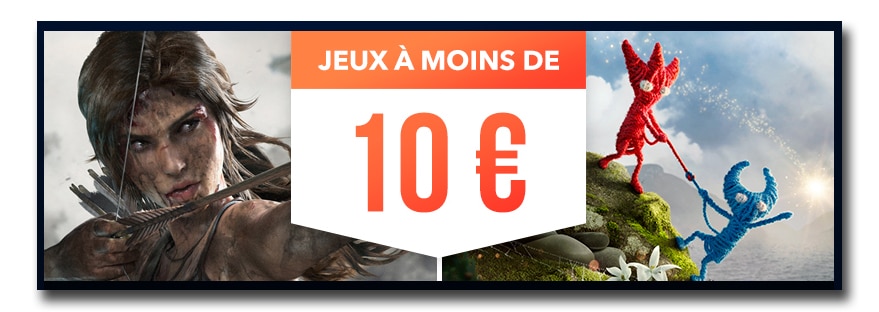 opération jeux à moins de 10€ sur le PlayStation Store