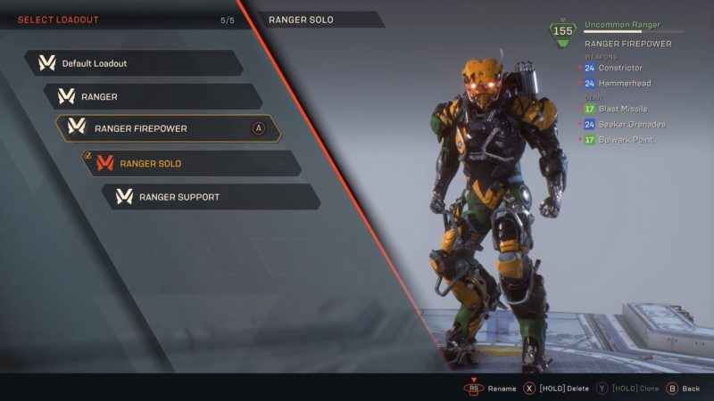 anthem javelin commando