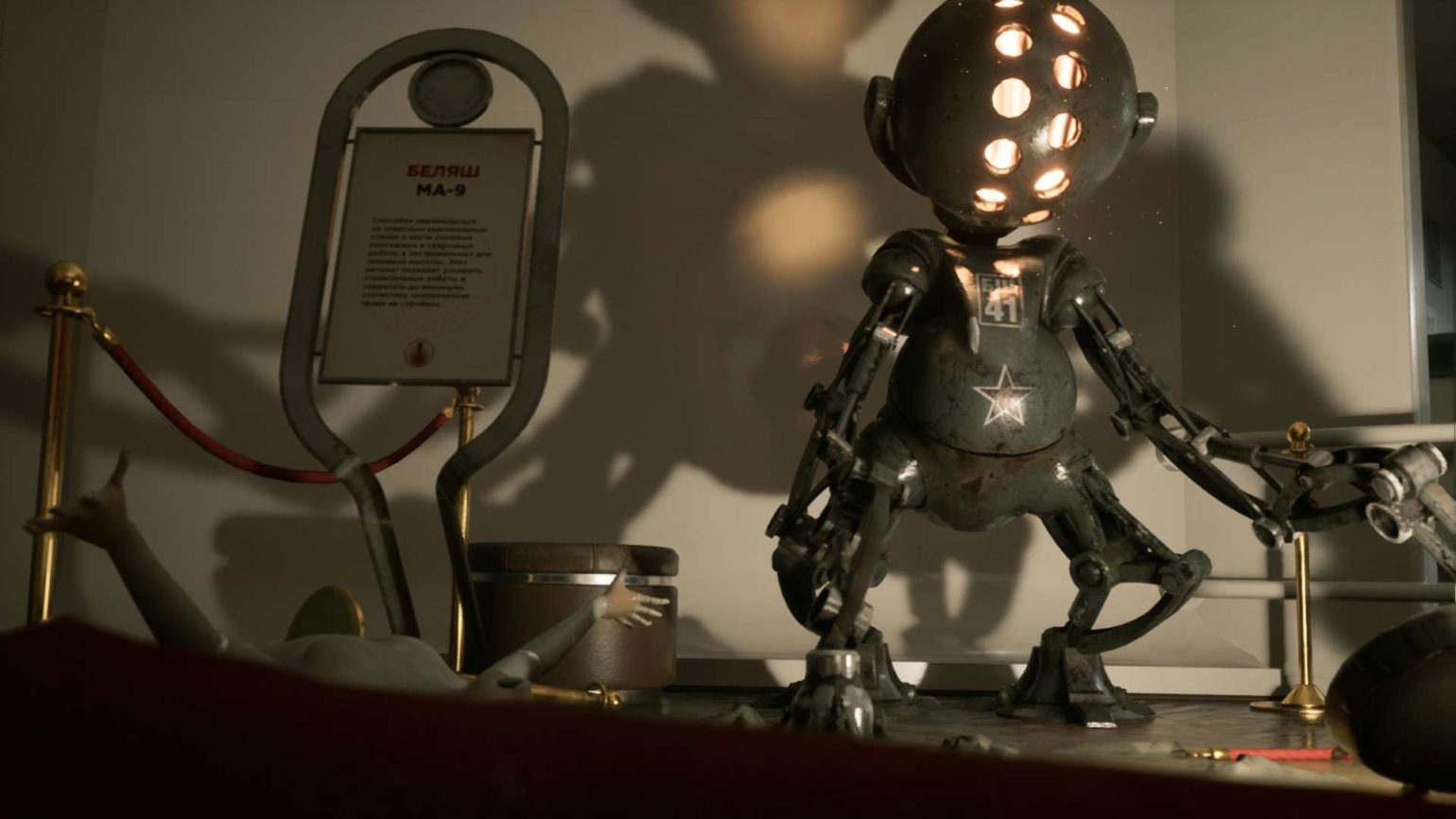 Atomic Heart Trailer robot communiste