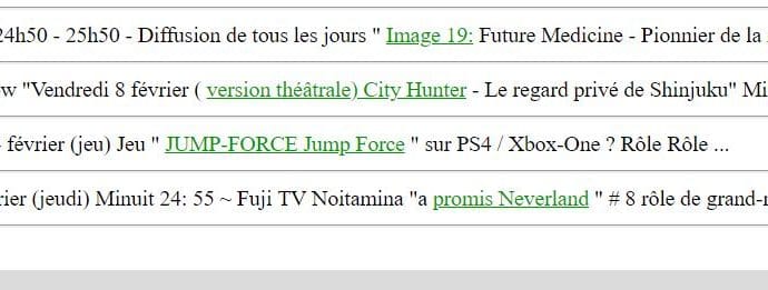 jump force rumeur site officiel Mami Koyama