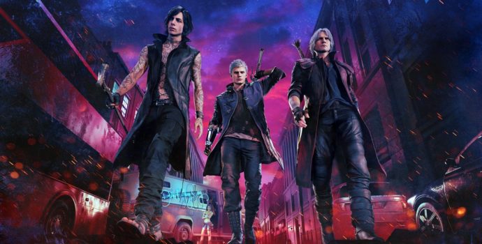 Devil May Cry 5 V, Nero et Dante playstation 4