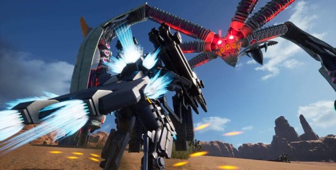 Earth Defense Force: Iron Rain robot géant