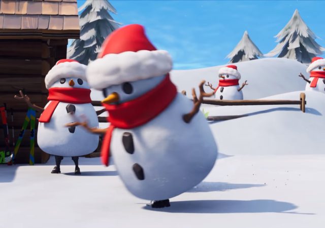 fortnite bonhommes de neige furtifs