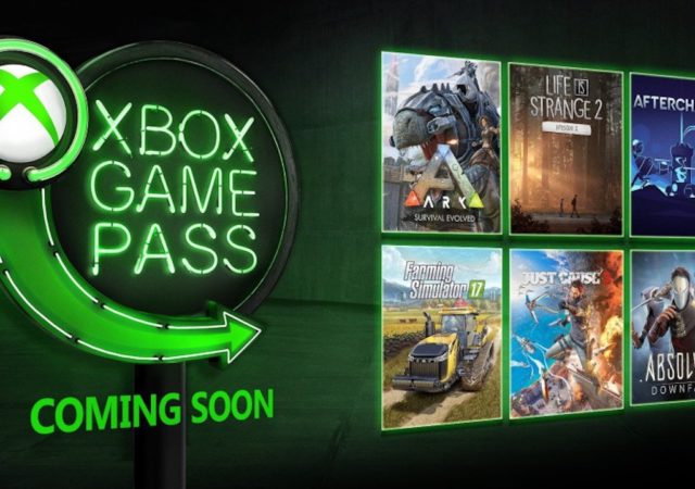 xbox game pass - janvier 2019