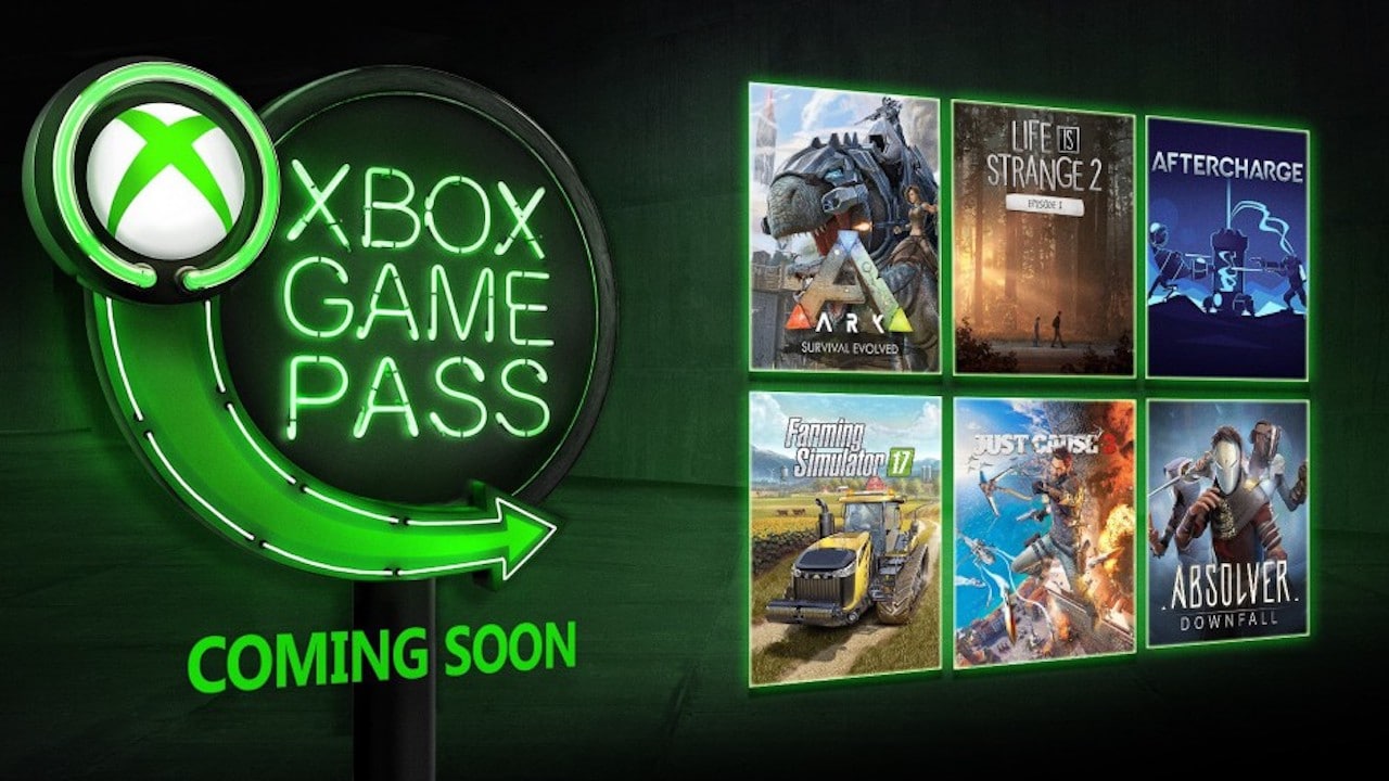 xbox game pass - janvier 2019