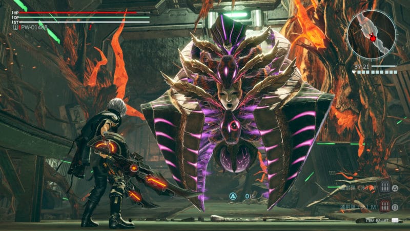 God Eater 3 notre héros face à un nouvel Aragami