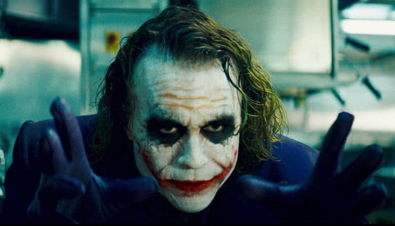 Birds of Prey Heath Ledger dans le rôle du Joker