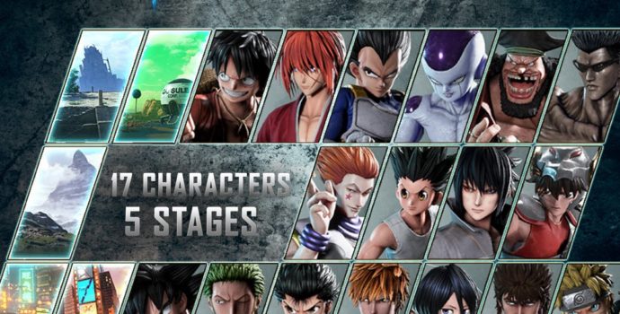 Jump Force : liste des combattant pour la bêta ouverte