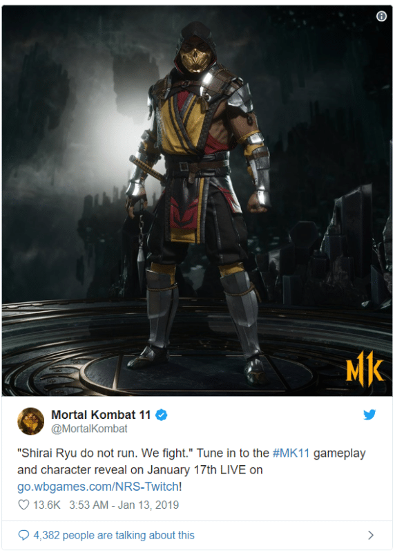 Mortal Kombat 11 - nouveau design