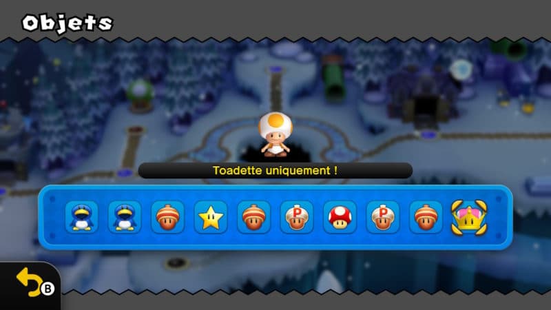 New Super Mario Bros. U Deluxe - Toadette uniquement