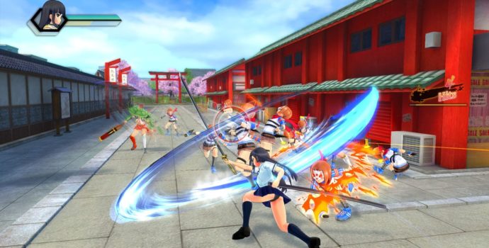 SENRAN KAGURA Burst Re Newal - Combat dans les rues