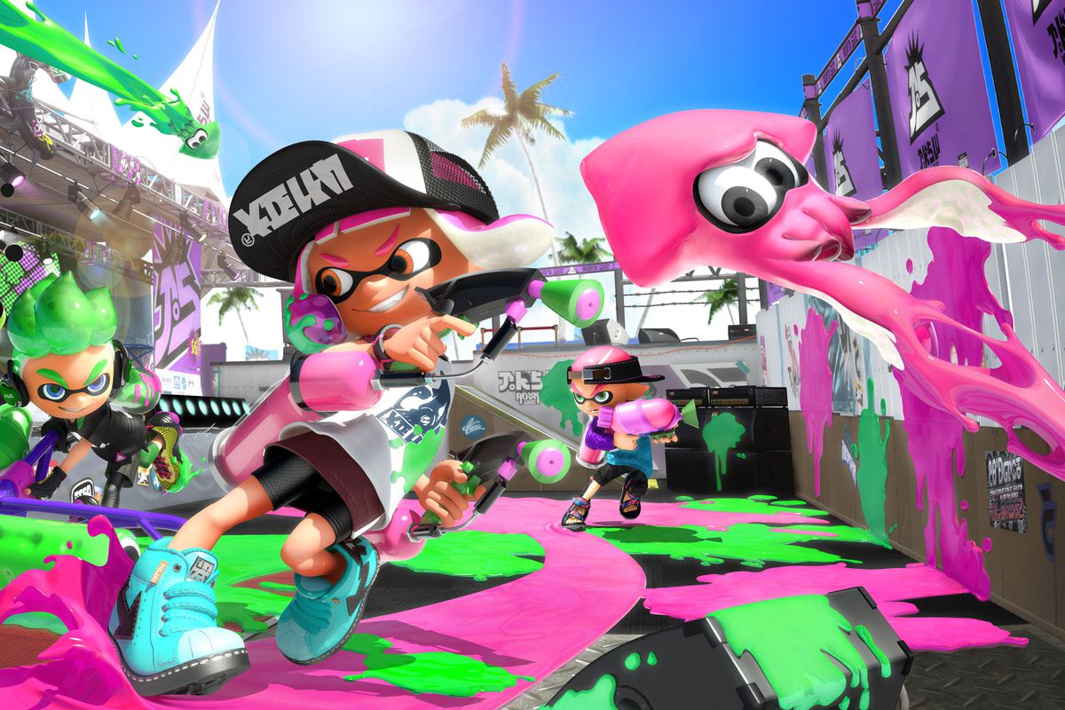 Splatoon 2 - artwork bataille